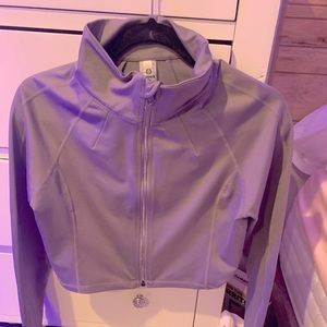 Cropped Athletic Jacket